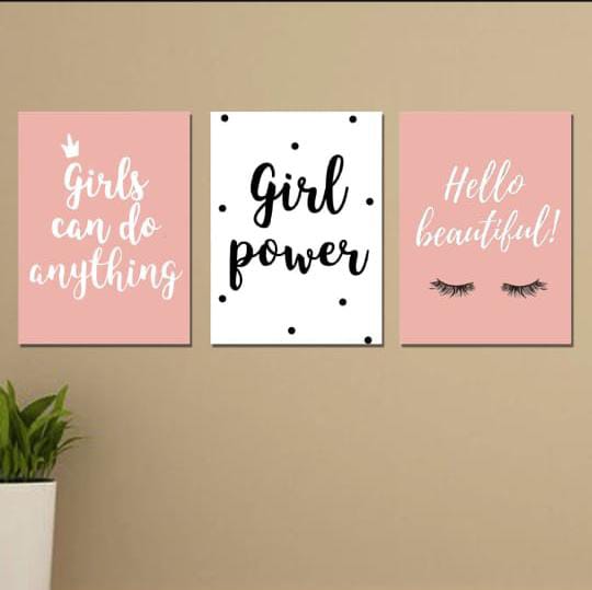 set of 3 wall art any 1