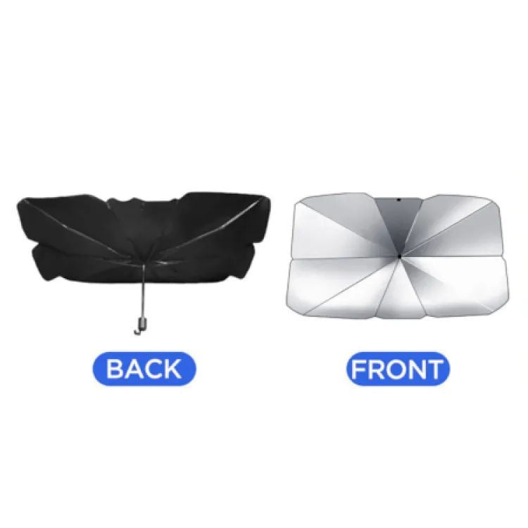 Car Windshield Sunshade Cover Umbrella for UV Reflecting and Heat Protection Foldable High Quality Car Sunshades for Windshield Interior Heat Protection Windshield Sun Shade Cover Umbrella Style Car Interior Protection Accessories