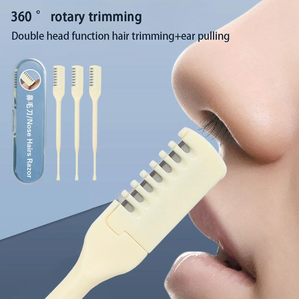 Nasal Hair Remover/ Manual Nose Hair Trimmer Mini Portable Stainless Steel