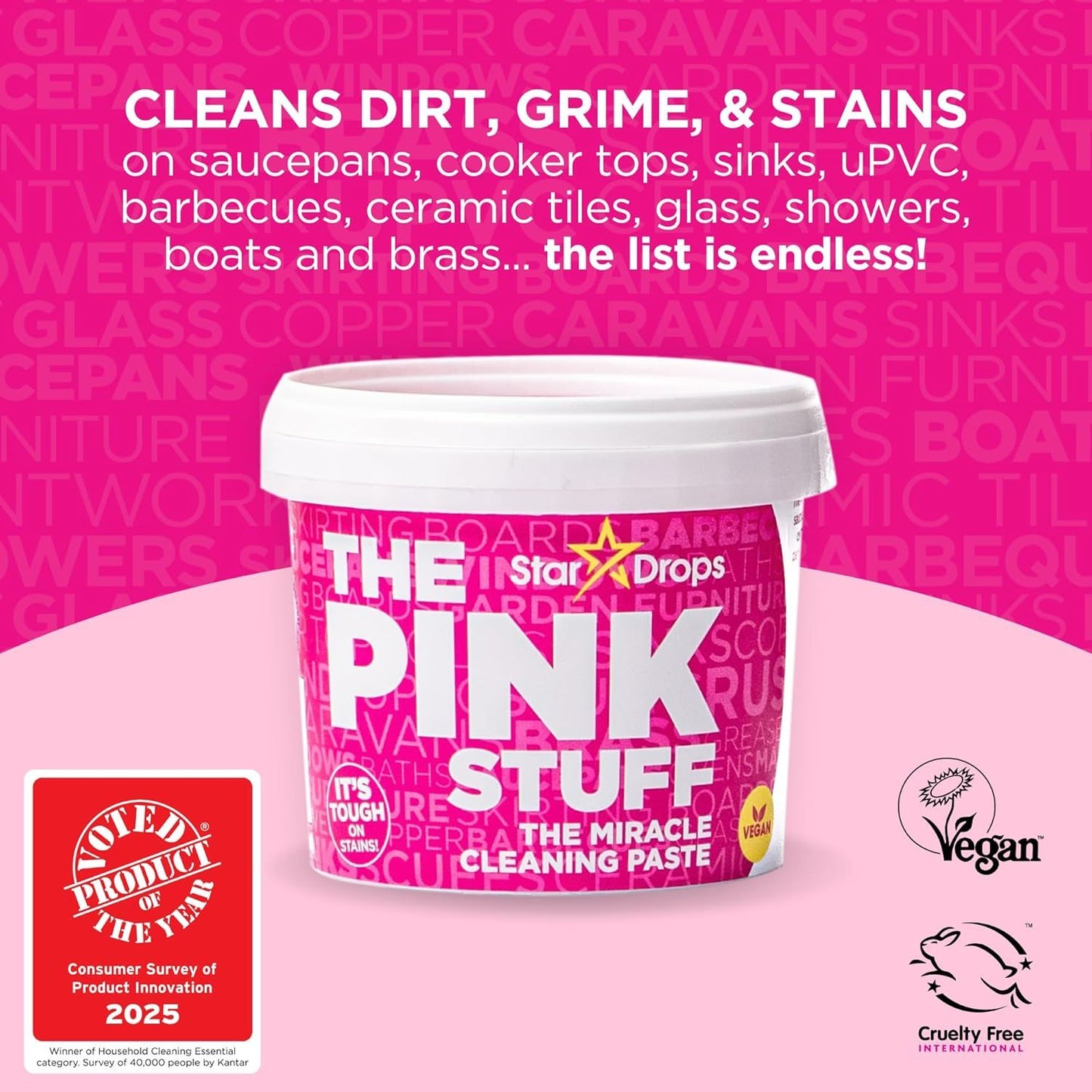 The Pink Stuff Multipurpose Cleaning Cream