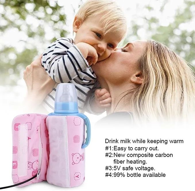 USB Milk Bottle Warmer Heater Multifunction Coffee Tea Mug Beverage Warming Bag Feeder Warmer